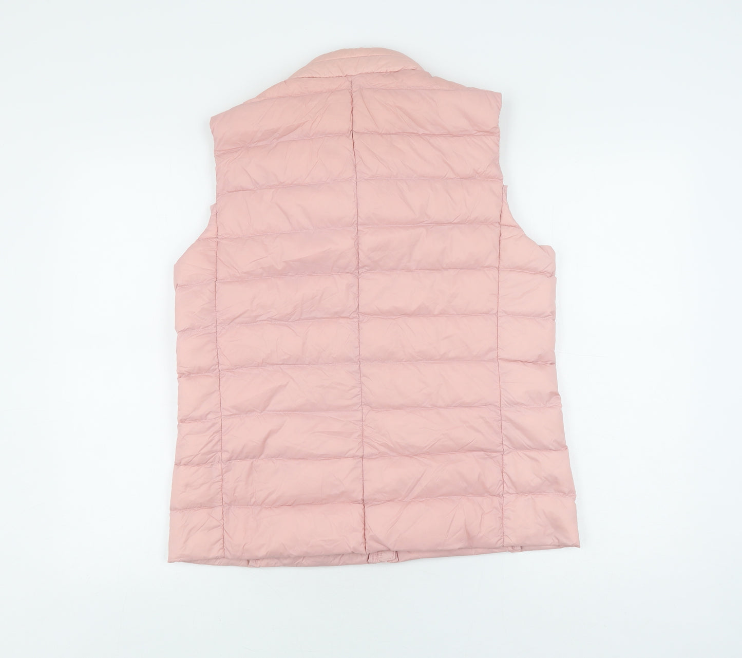 Marks and Spencer Women's Pink Quilted Waistcoat Size 12