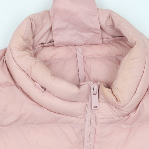 Marks and Spencer Women's Pink Quilted Waistcoat Size 12