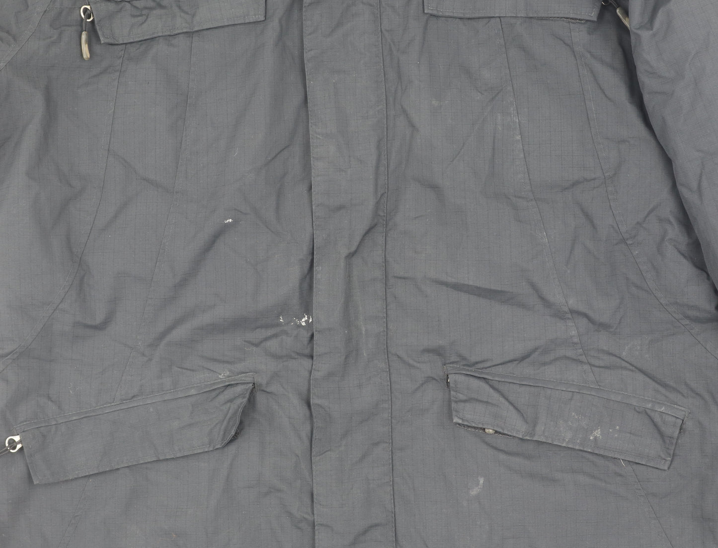 Oakley Men's XL Black Parka Jacket, Hooded, Winter Ready