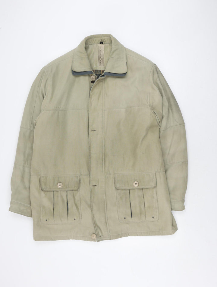 Hendon Men's Grey Basic Jacket - L, Casual Pockets