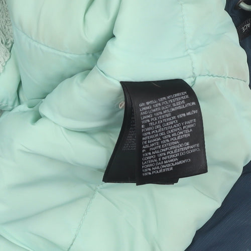 The North Face Women's Blue Puffer Jacket M Winter
