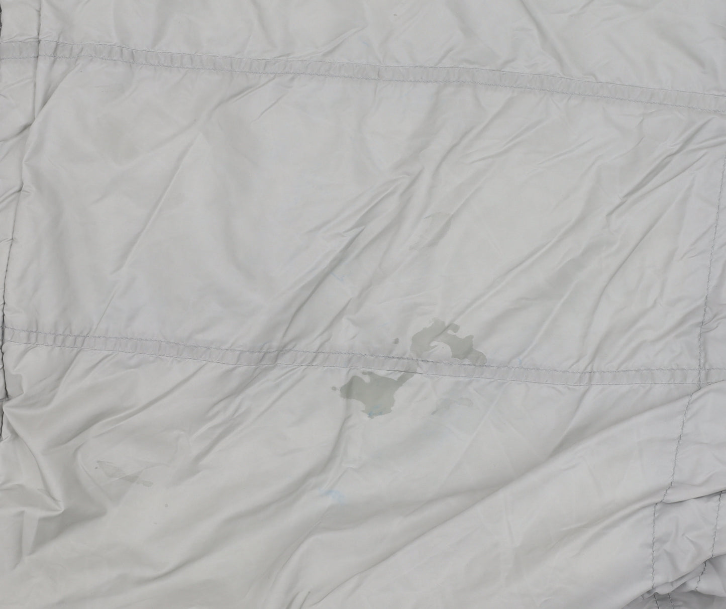 Giacomo Women's Grey XL Puffer Jacket - Hooded, Zipped Pockets