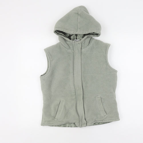 Next Girls Green Hooded Polyester Jacket - 12 Years