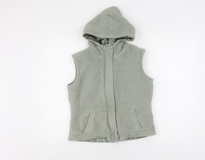 Next Girls Green Hooded Polyester Jacket - 12 Years
