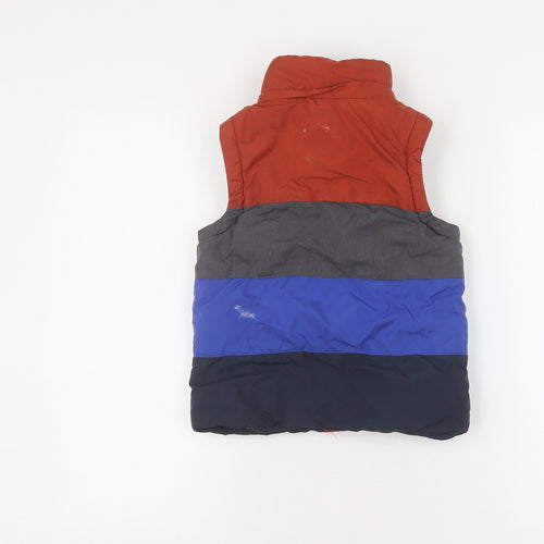 Joules Boys Multicoloured Quilted Bodywarmer, Size 4