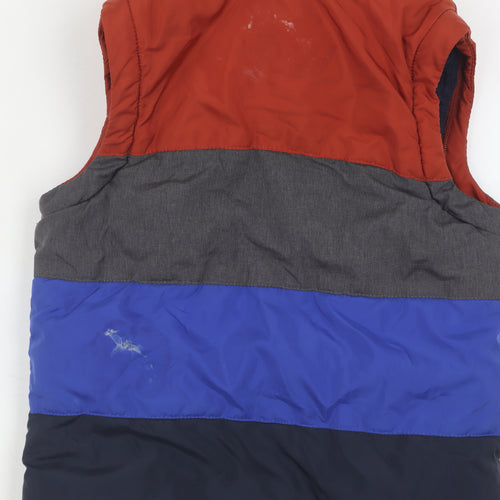 Joules Boys Multicoloured Quilted Bodywarmer, Size 4
