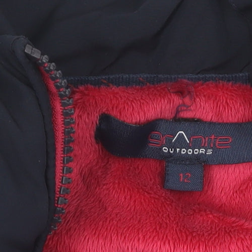 Granite Outdoors Women's Black Puffer Waistcoat, Size 12