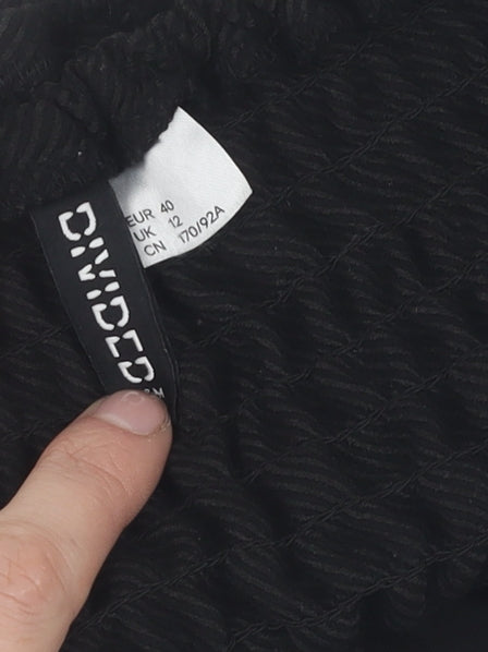 Divided Women's Black Camisole Tank Top, Size 12