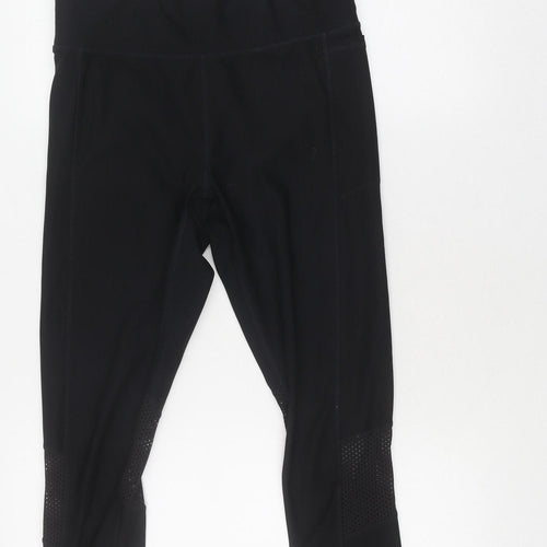 Athletic Works Women's Black M Leggings Elastic Waist