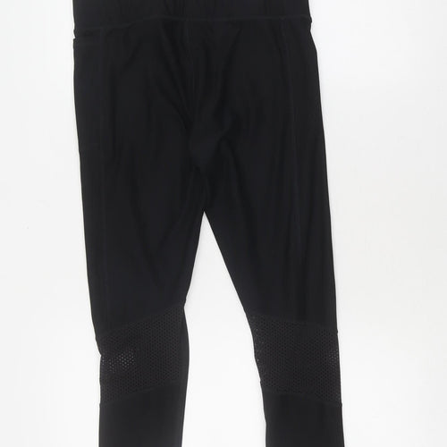 Athletic Works Women's Black M Leggings Elastic Waist