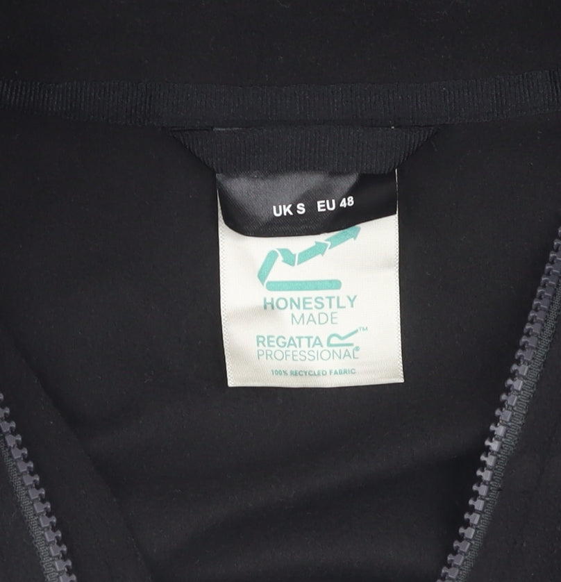 Regatta Unisex Black Basic Jacket S with Full Zip