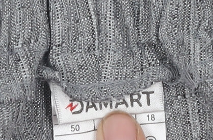 Damart Women's Grey Cropped Trousers, Size 22