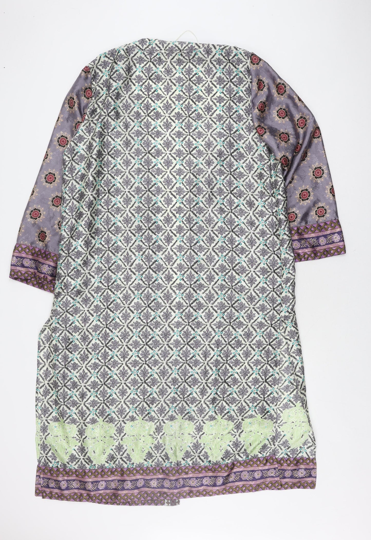 Zara Women's Multicoloured Floral Robe Size 10