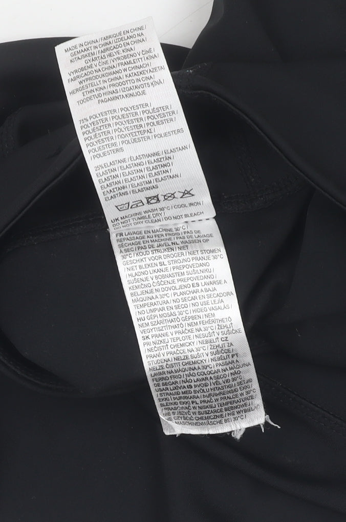 Slazenger Women's Black Gym Leggings, Size 12