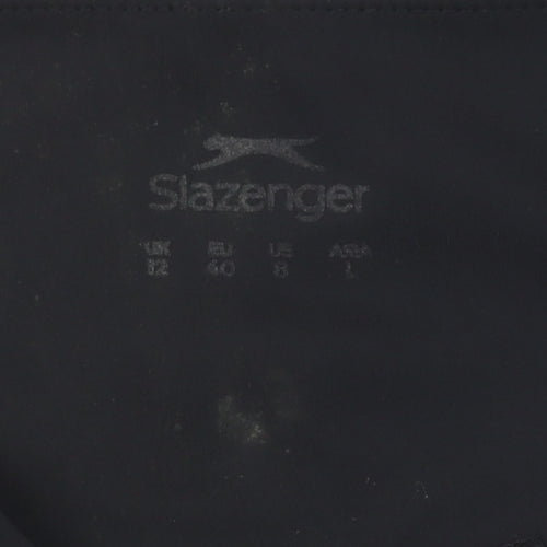 Slazenger Women's Black Gym Leggings, Size 12