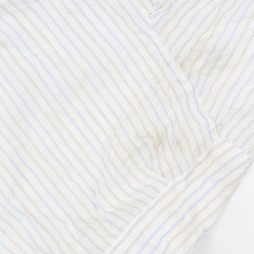 Balmain Men's Multicoloured Striped Shirt M