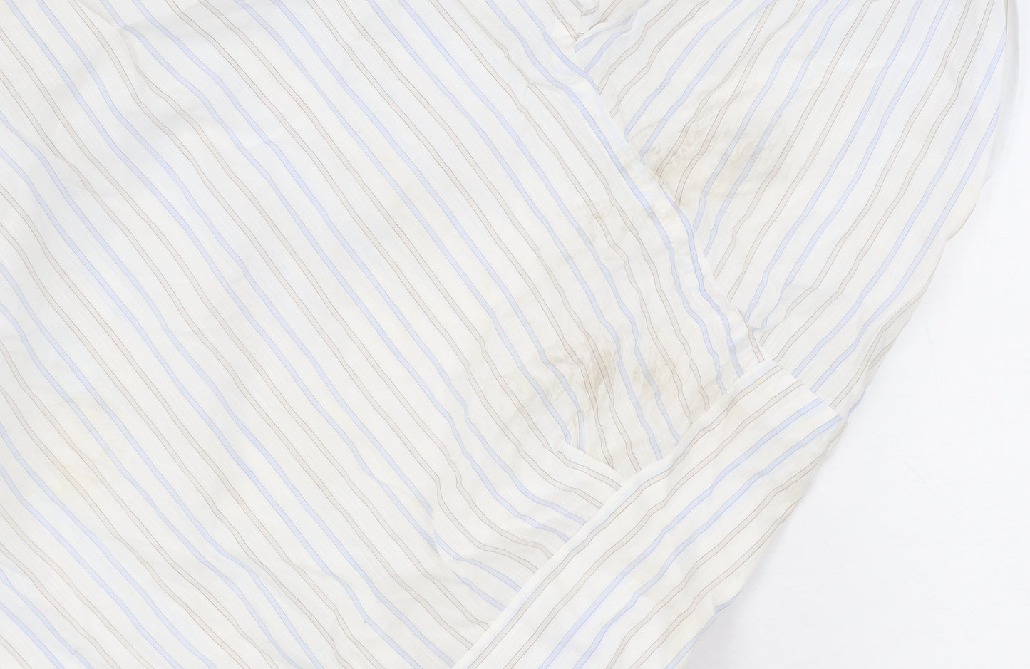 Balmain Men's Multicoloured Striped Shirt M