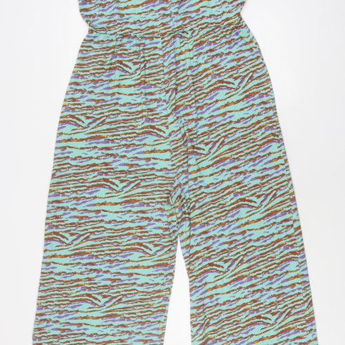Mamalicious Womens Multicoloured Jumpsuit L Zebra Print