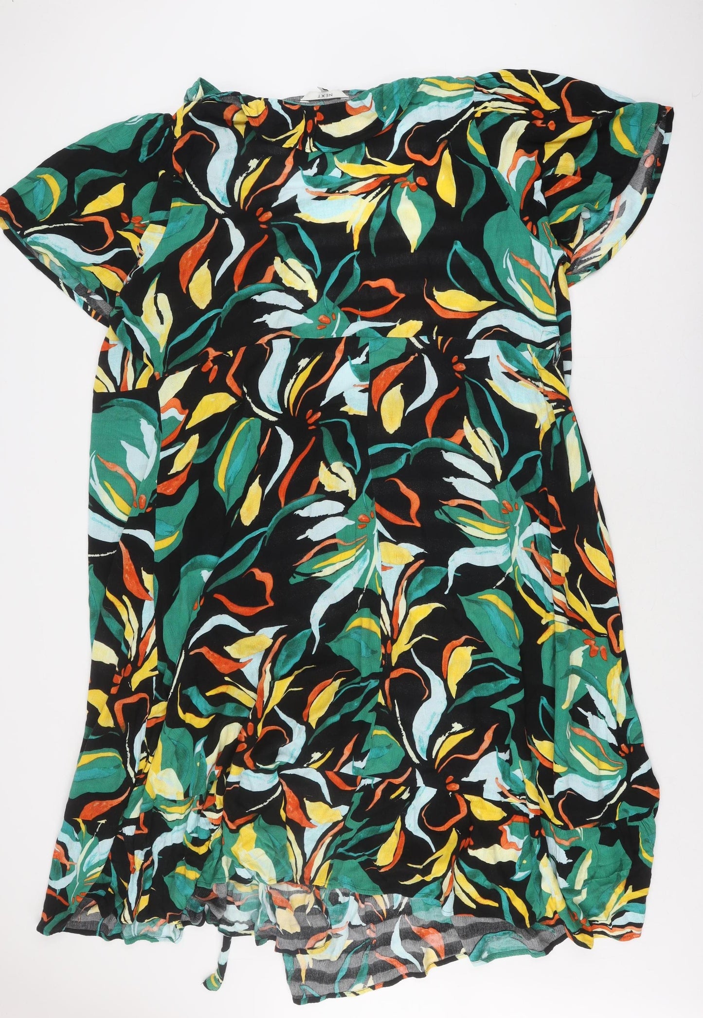 Next Women's Multicoloured Floral Dress Size 24