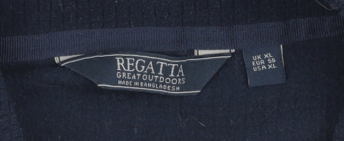 Regatta Men's Blue XL 1/2 Zip Fleece Sweatshirt