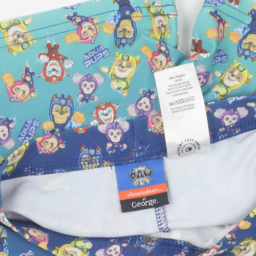 George Boys' Multicoloured PAW Patrol Swim Shorts 6-7 Years
