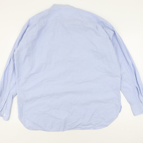 UNIQLO Men's Blue XL Button-Up Shirt