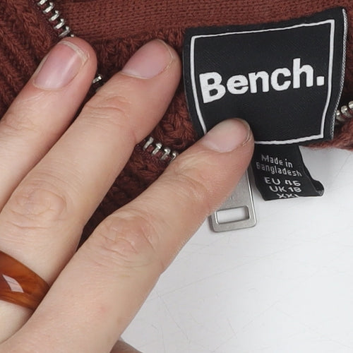 Bench Women's Brown Jumper Size 2XL