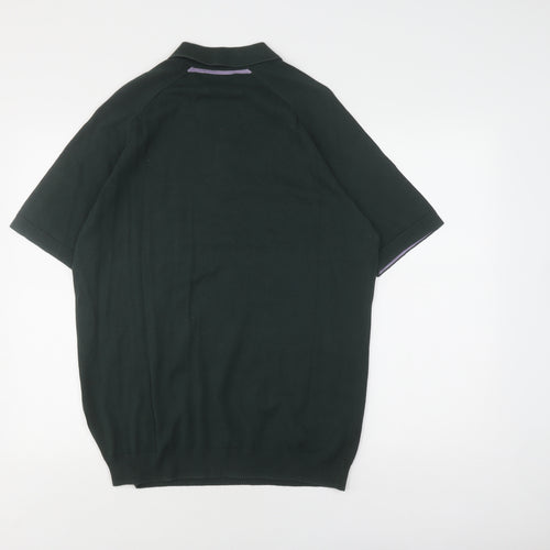 Penguin Men's Green Polo Shirt, L, Short Sleeve, Casual