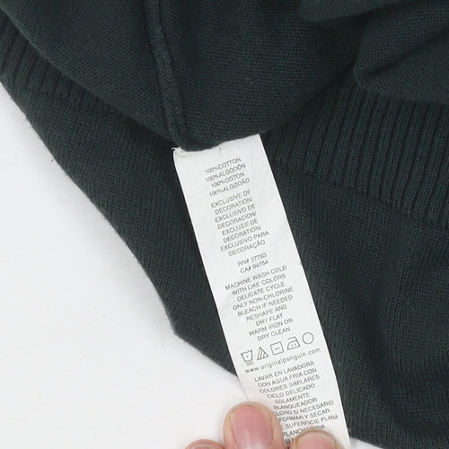 Penguin Men's Green Polo Shirt, L, Short Sleeve, Casual