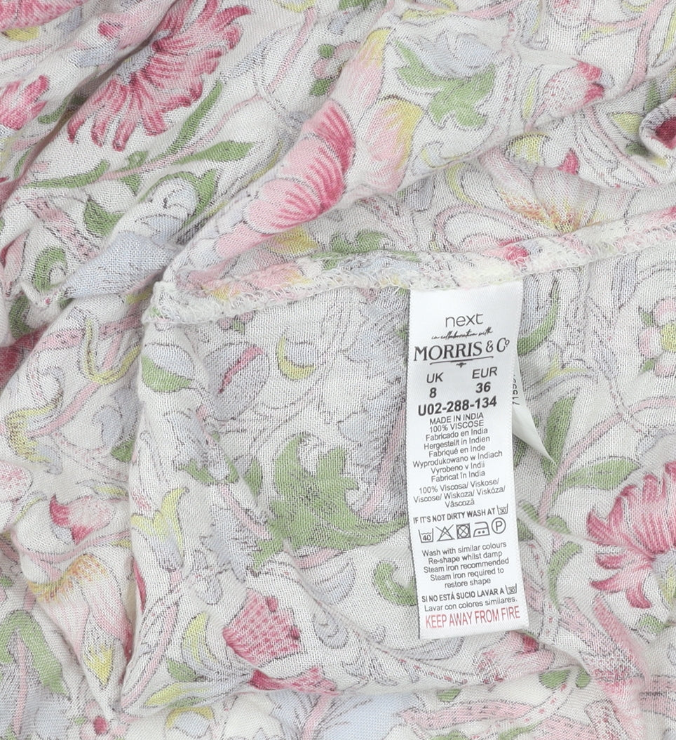 Next Women's Floral Camisole Tank Top Size 8