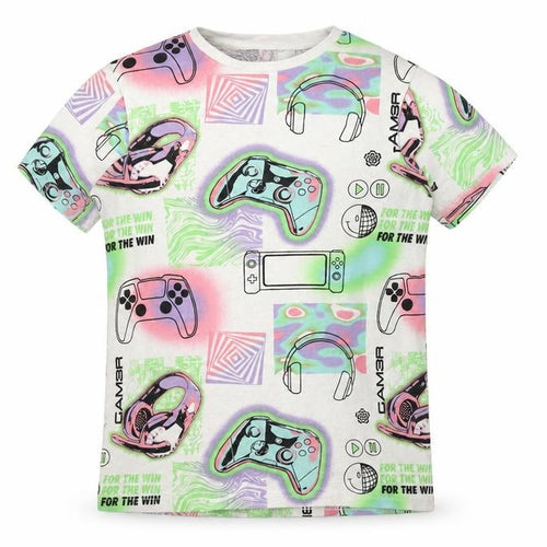George Girls Multicoloured Gaming T-Shirt 9-10 Years
