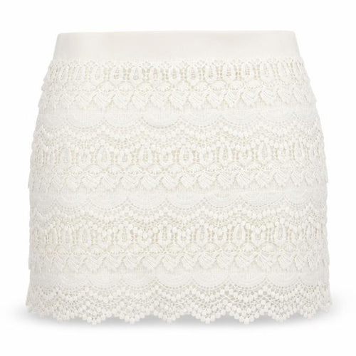 Next Women's Ivory Lace Skirt, Size 10, Summer Fashion