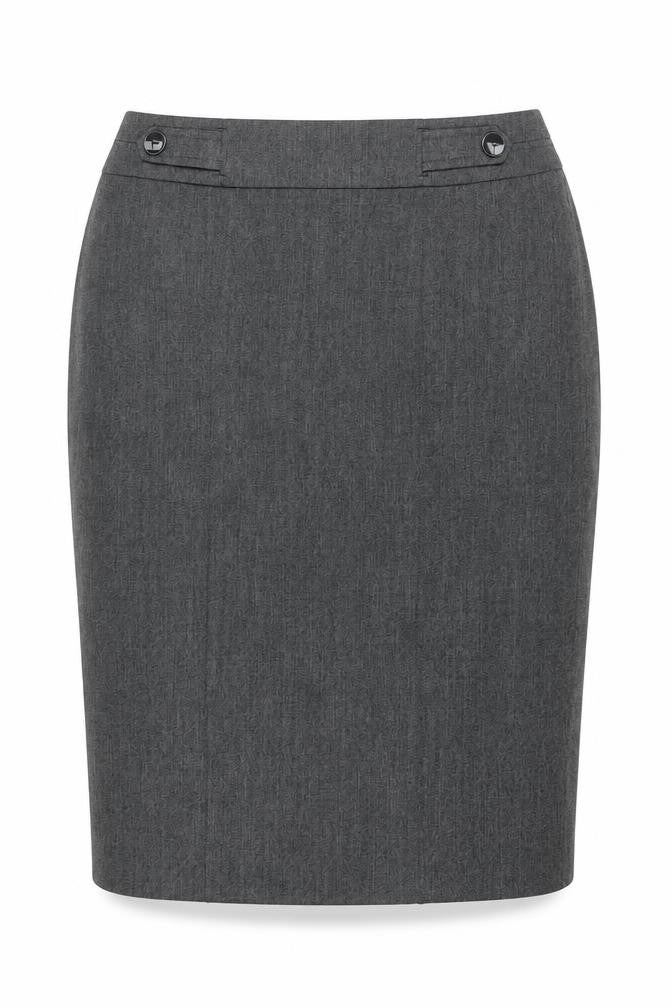 Debenhams Women's Grey Petite Pencil Skirt Size 12