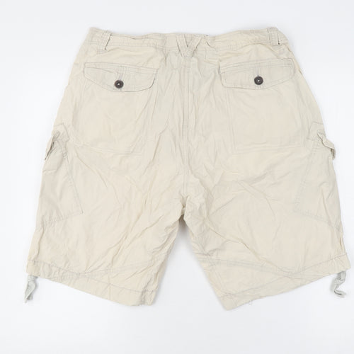 Mantaray Beige Cargo Shorts, Men, 36, Casual Style