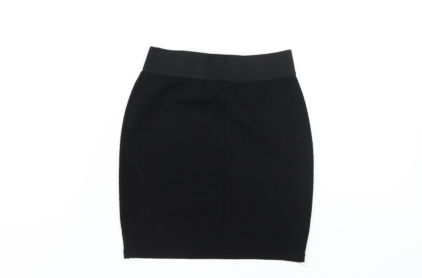 River Island Girls Black Pencil Skirt, 9-10 Years, Knee Length