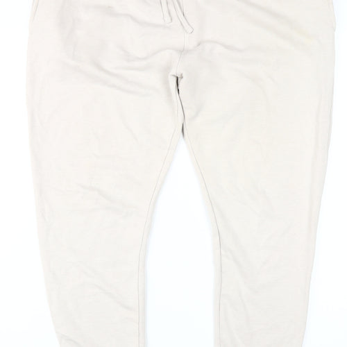 Northern Garms Beige Unisex Jogger Trousers 2XL