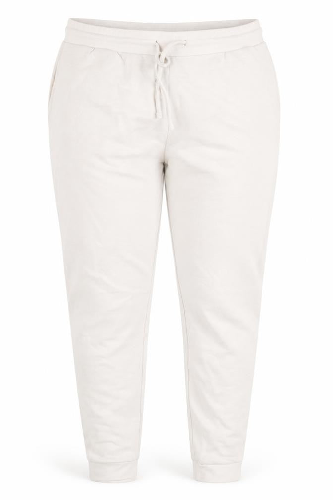 Front view of Northern Garms Beige unisex jogger trousers 2xl