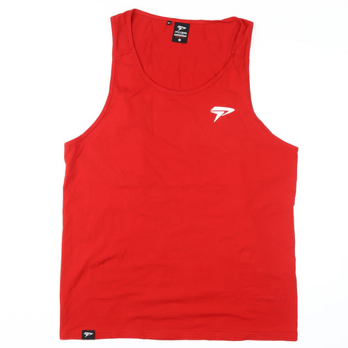 Physiq Apparel Men's Red 2XL Athletic Tank Top
