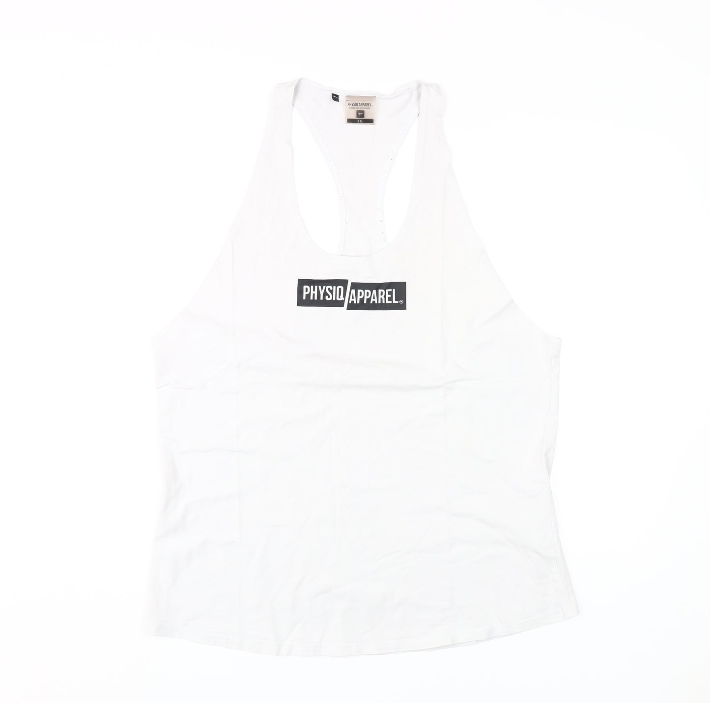 Physiq Apparel Men's White XXL Tank Top