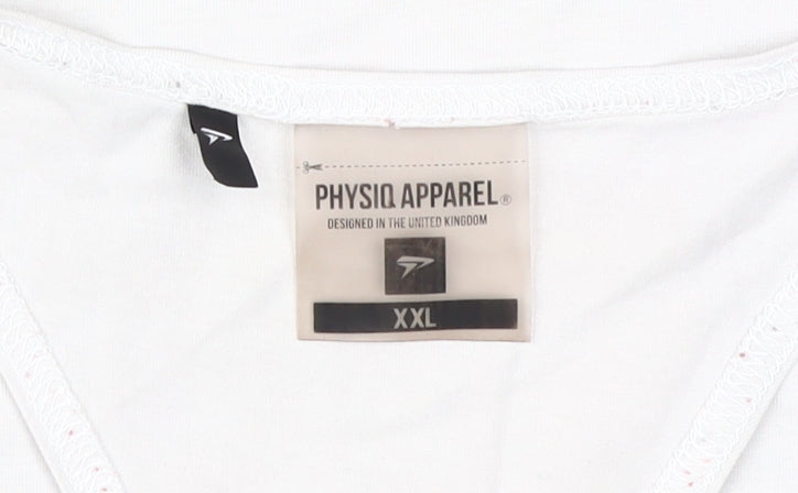 Physiq Apparel Men's White XXL Tank Top