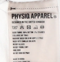 Physiq Apparel Men's White XXL Tank Top