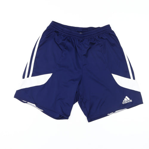 Adidas Men's Blue Athletic Shorts M - Lightweight & Breathable
