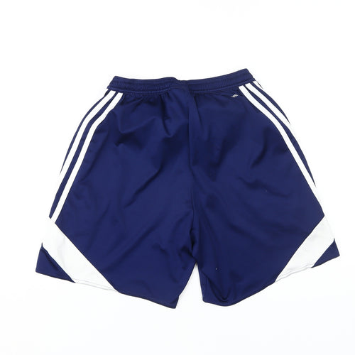 Adidas Men's Blue Athletic Shorts M - Lightweight & Breathable