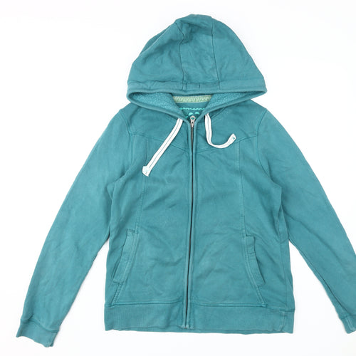 Mantaray Women's Green Full Zip Hoodie Size 12