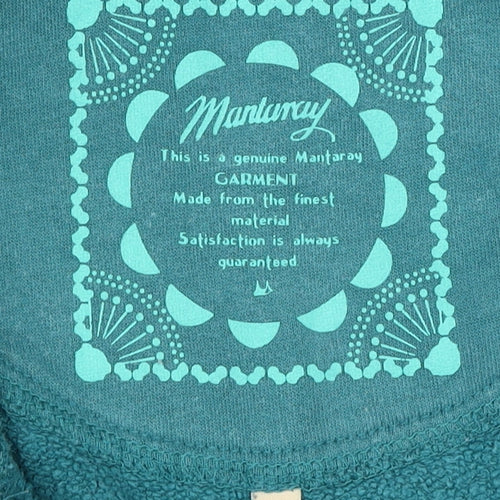 Mantaray Women's Green Full Zip Hoodie Size 12