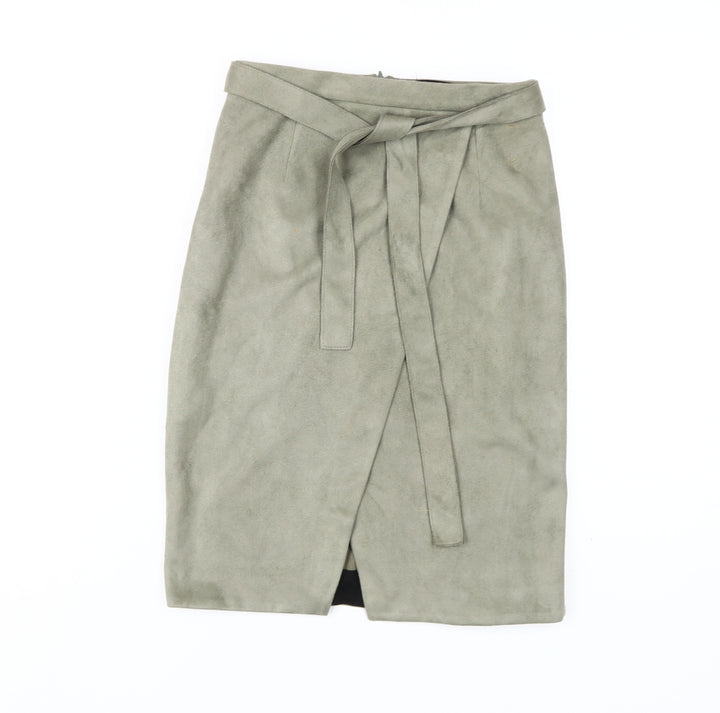 River Island Women's Grey Pencil Skirt Size 6