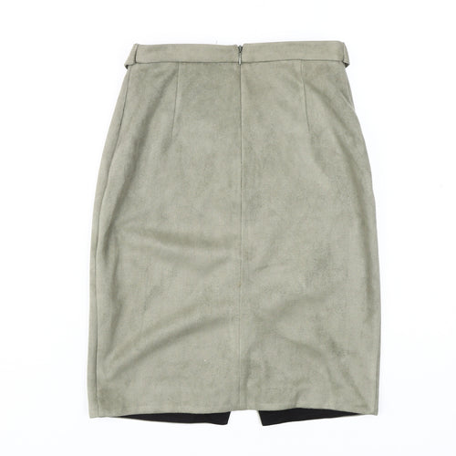 River Island Women's Grey Pencil Skirt Size 6