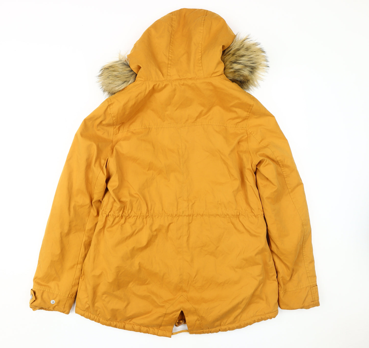 SoulCal Women's Yellow Parka Jacket Size 10