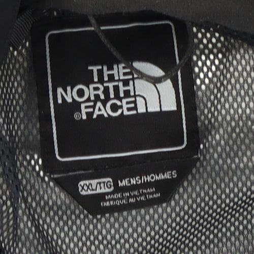 The North Face Men's Blue 2XL Waterproof Hooded Jacket