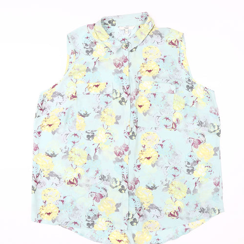 Next Women's Floral Blouse UK Size 22, Sleeveless